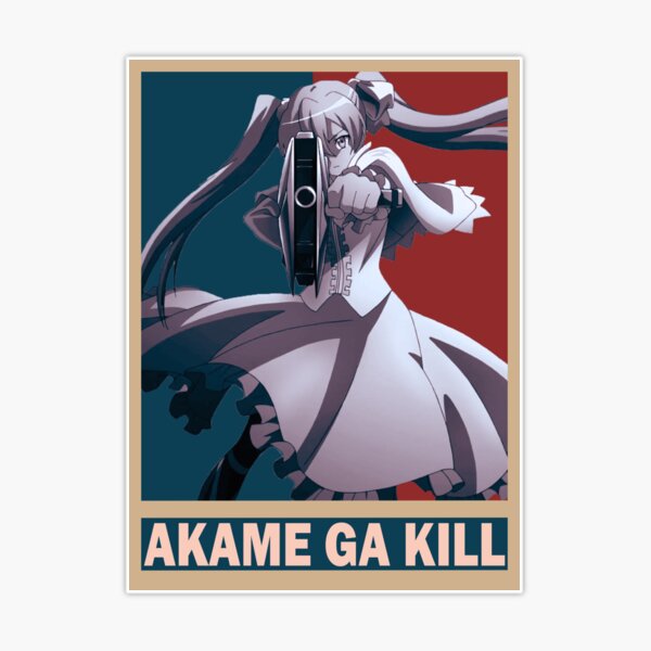 Tatsumi Akame ga Kill Akame ga Kiru Vintage Vector Anime Design