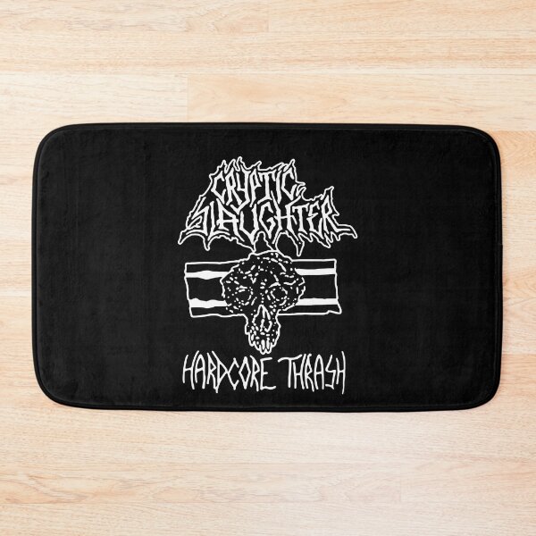 Item preview, Cryptic Slaughter logo vintage black and white designed and sold by BeaCosta3070.