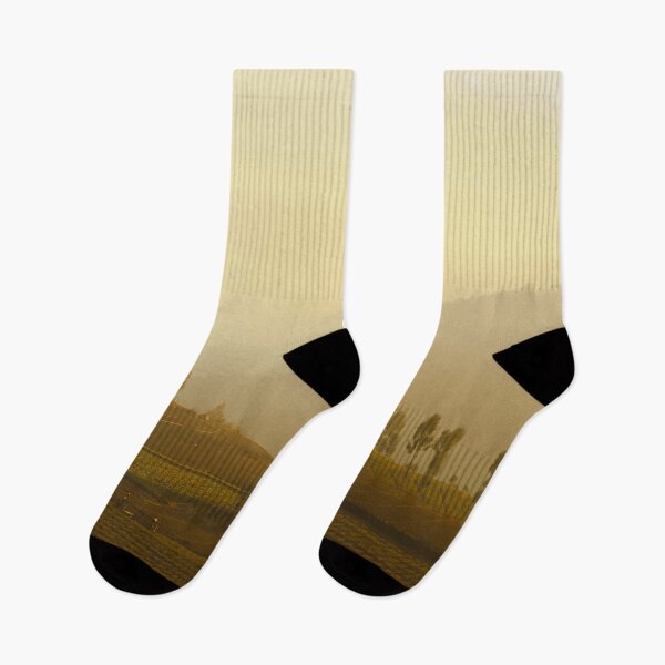 Item preview, misty morning in the countryside designed and sold by AnsCreator.