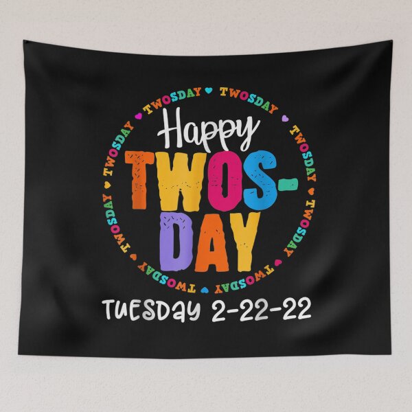 Item preview, Twosday Tuesday, February 22nd, 2022 Happy 2nd grader 22222 T-Shirt designed and sold by Acton-Maran.