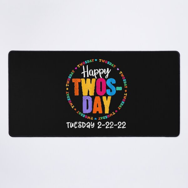 Item preview, Twosday Tuesday, February 22nd, 2022 Happy 2nd grader 22222 T-Shirt designed and sold by Acton-Maran.