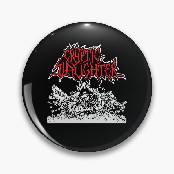 Item preview, Cryptic Slaughter logo red vintage music band designed and sold by BeaCosta3070.