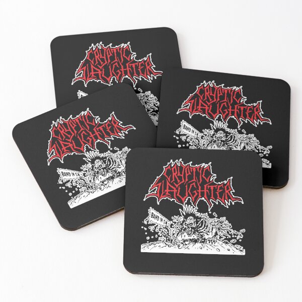 Item preview, Cryptic Slaughter logo red vintage music band designed and sold by BeaCosta3070.