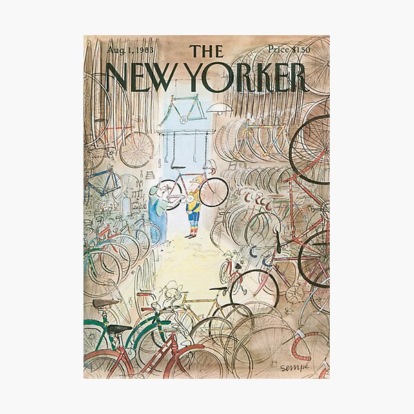 The New Yorker SEMPE - GARAGE VELOS 1983 Photographic Print
