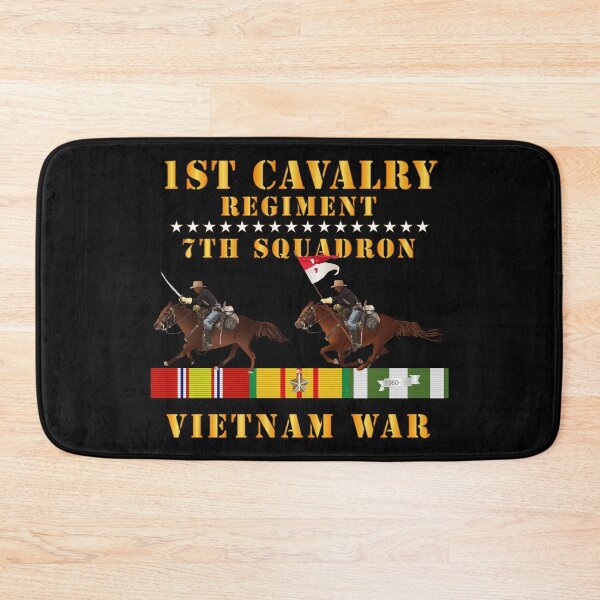 Item preview, Army - 7th Squadron, 1st Cavalry Regiment - Vietnam War wt 2 Cav Riders and VN SVC X300 designed and sold by Military Insignia Products.