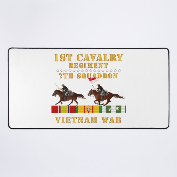 Item preview, Army - 7th Squadron, 1st Cavalry Regiment - Vietnam War wt 2 Cav Riders and VN SVC X300 designed and sold by Military Insignia Products.