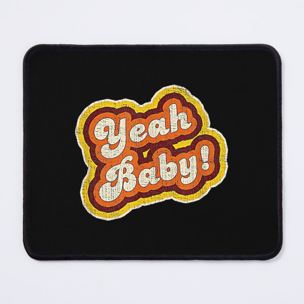 Item preview, Vintage Distressed Yeah Baby 1970s designed and sold by Akitall12.