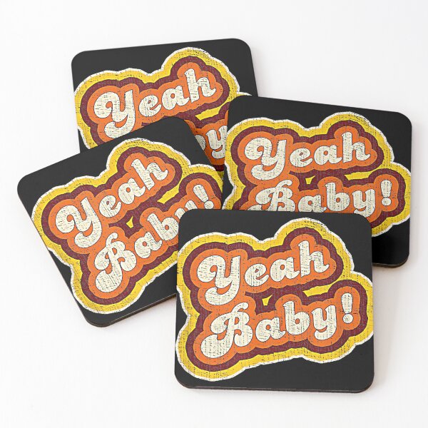 Item preview, Vintage  Distressed Yeah Baby 1970s designed and sold by Akitall12.