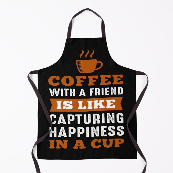 Item preview, Funny Coffee and Saying : Coffee With A Friend Is Like Capturing Happiness In A Cup designed and sold by BangferoStore20.