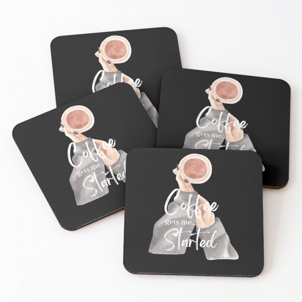 Item preview, coffee gets me started designed and sold by Lv28021.