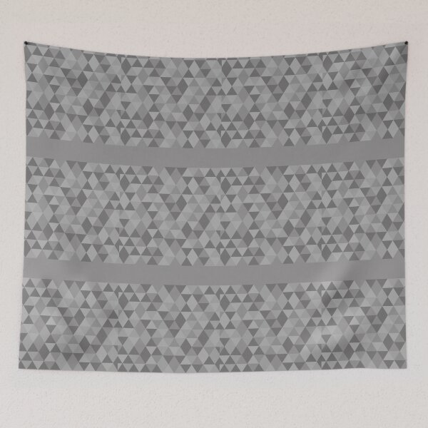 Item preview, Shades of Grey - Grey Triangular Design designed and sold by cgroenewald.