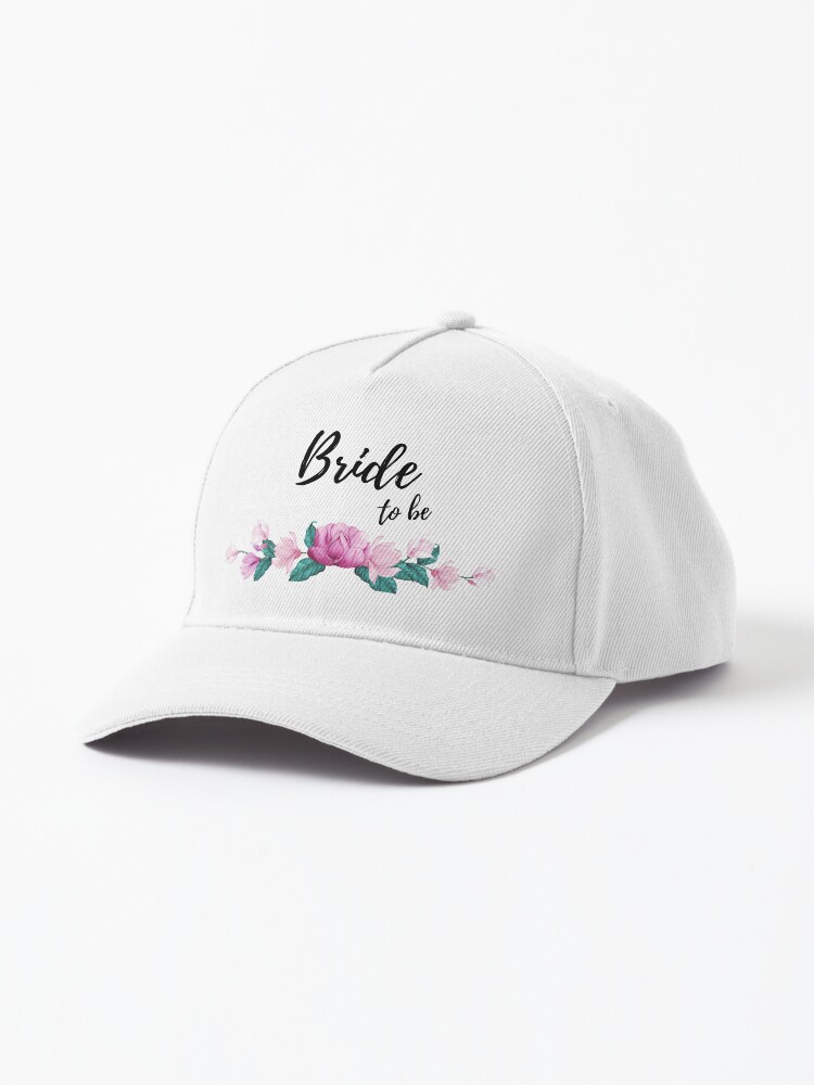 Bride to be floral bridal shower Cap