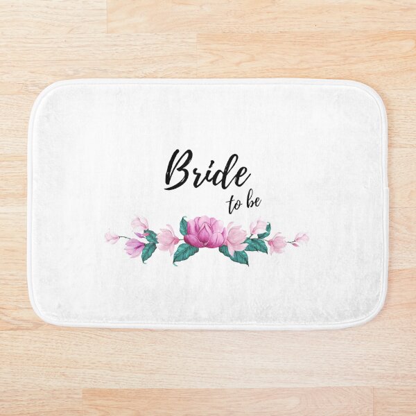 Item preview, Bride to be floral bridal shower designed and sold by LunaGiftDesigns.