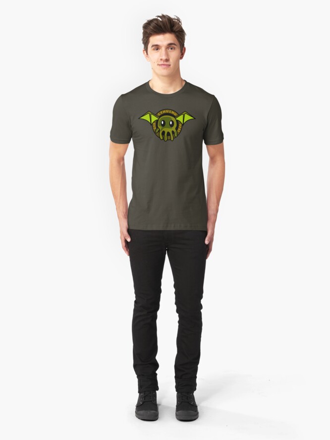 Alternate view of Cthulhu Est. 1926 Slim Fit T-Shirt