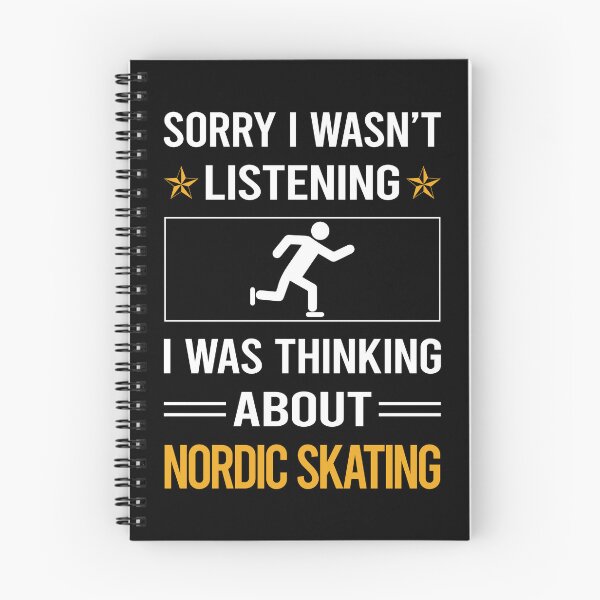 Item preview, Funny Listening Nordic Skating designed and sold by fatherbarliman.
