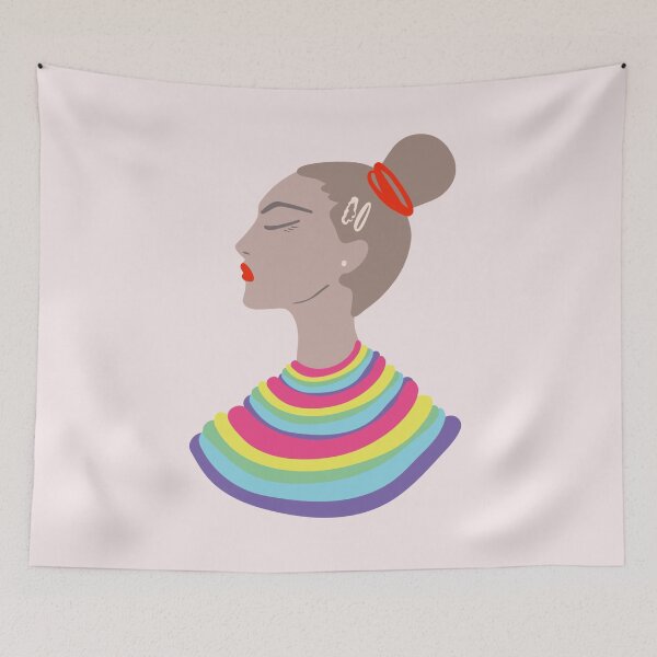 Item preview, Digital design of a beautiful lady. designed and sold by Trianglegreen.