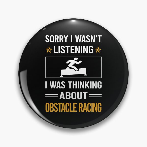Item preview, Funny Listening Obstacle Racing OCR designed and sold by fatherbarliman.