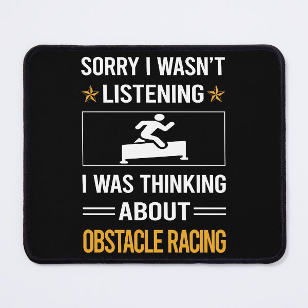 Item preview, Funny Listening Obstacle Racing OCR designed and sold by fatherbarliman.