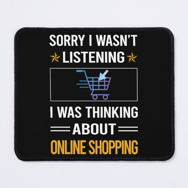 Item preview, Funny Listening Online Shopping Shopper designed and sold by fatherbarliman.