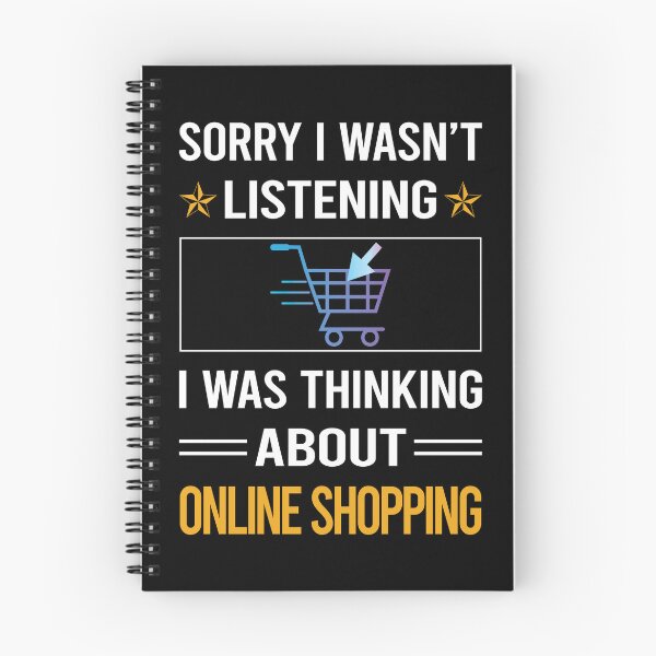 Item preview, Funny Listening Online Shopping Shopper designed and sold by fatherbarliman.
