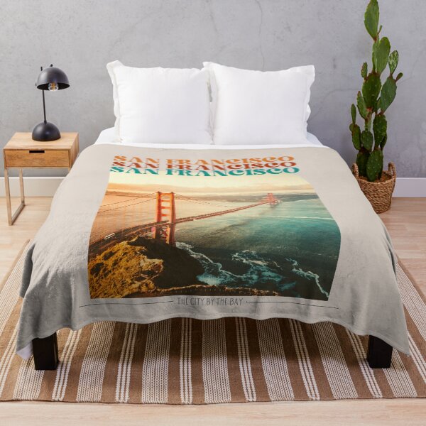 Item preview, San Francisco Vintage Travel Print | California Vibes designed and sold by forkmuddies.