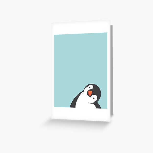 Penguin Greeting Cards for Sale