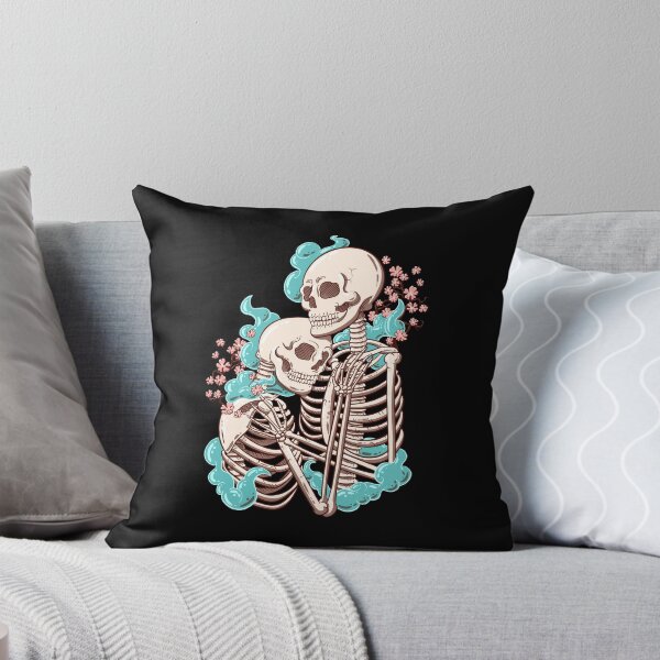 Item preview, Eternal lovers skeleton Skull goth dead lovers designed and sold by Lambo-Designs.