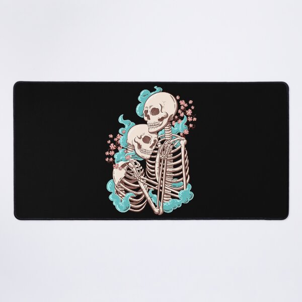 Item preview, Eternal lovers skeleton Skull goth dead lovers designed and sold by Lambo-Designs.