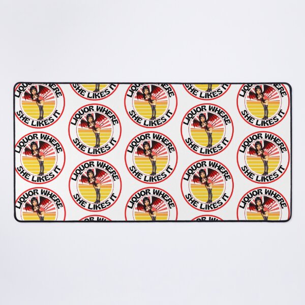 Item preview, Funny Retro Liquor Where She Likes It Round Devil Woman designed and sold by RGRamsey.