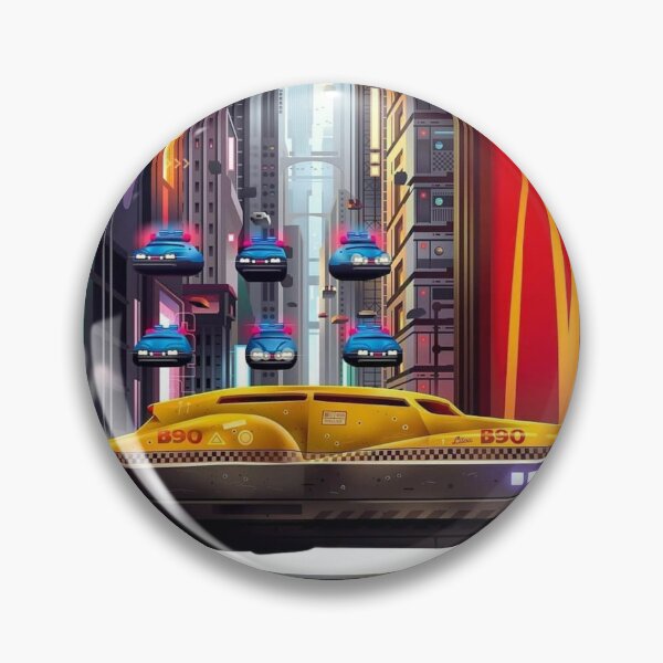 Item preview, Flying Cop Cars designed and sold by SwakiiShop.