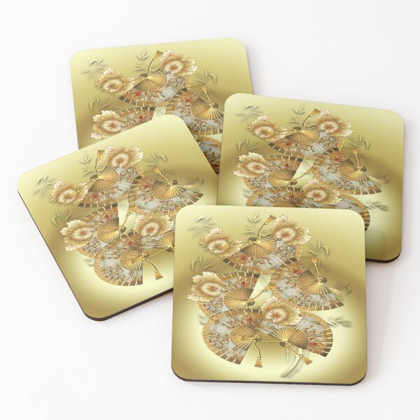 Item preview, Kopie von Asia Style - Blumen und Fächer designed and sold by harietteh.