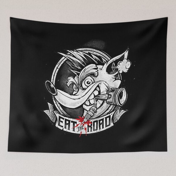 Item preview, Crash Team Racing Eat the Road designed and sold by Loppyrele96.
