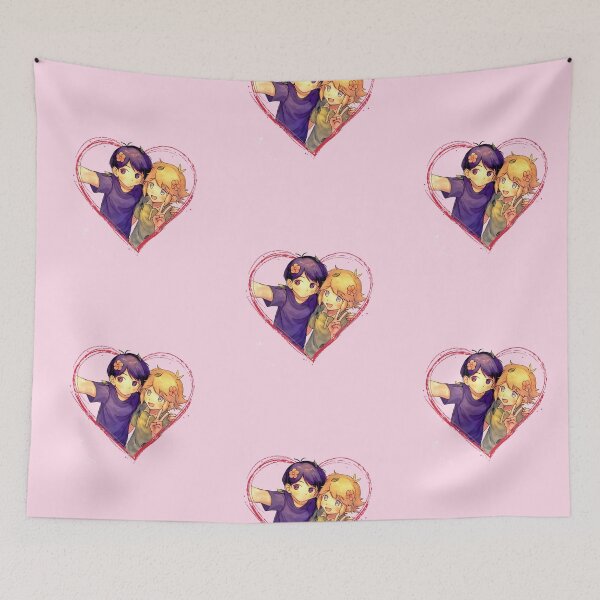 Item preview, Omori Basil Love Heart Valetine Day Tshirt designed and sold by elsilk.