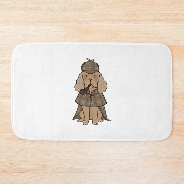 Item preview, detective dog cartoon designed and sold by Ashleysnook.