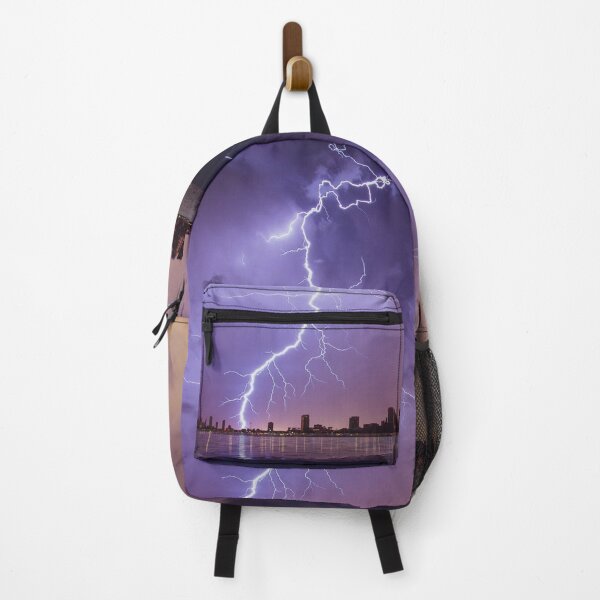 Item preview, Bolts of lightning above the city; iPhone 13 pro max case designed and sold by Micovic.