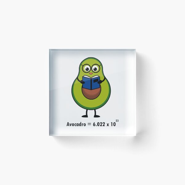 Item preview, Avogadro's number pun designed and sold by hayamahsud.