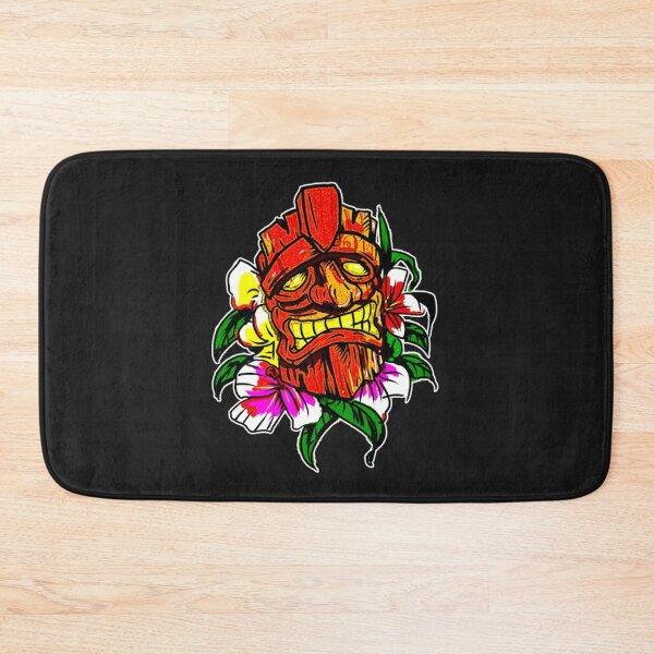 Item preview, Tiki Bar Red Tiki of Summer  designed and sold by Shirtmandudee.