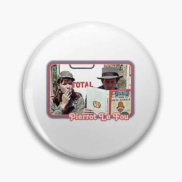 Item preview, Pierrot Le Fou  Retro Aesthetic Fan Design  designed and sold by knick395.
