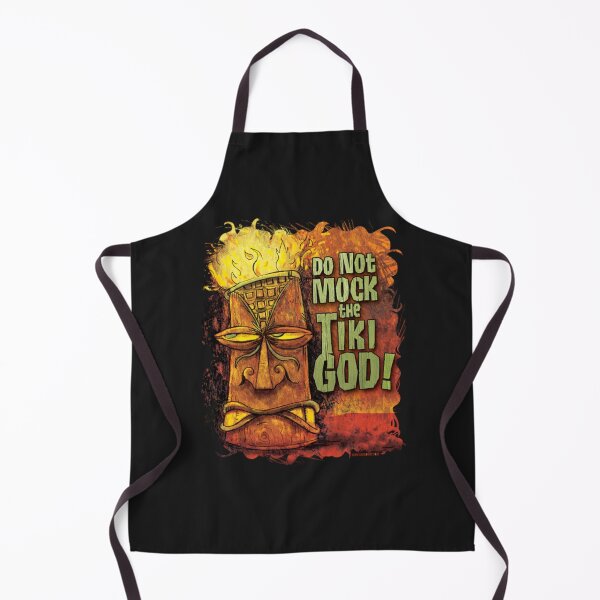 Item preview, Tiki God Do Not Mock The Tiki God designed and sold by Shirtmandudee.