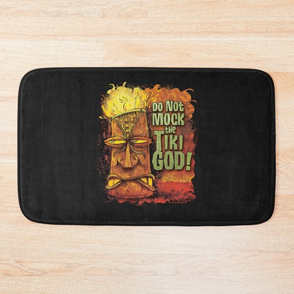 Item preview, Tiki God Do Not Mock The Tiki God designed and sold by Shirtmandudee.