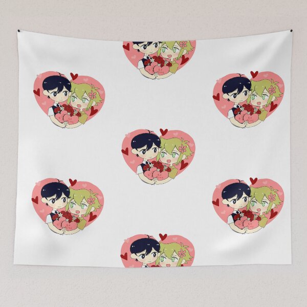 Item preview, Omori Basil Valentine Day Love Anime Tshirt designed and sold by elsilk.