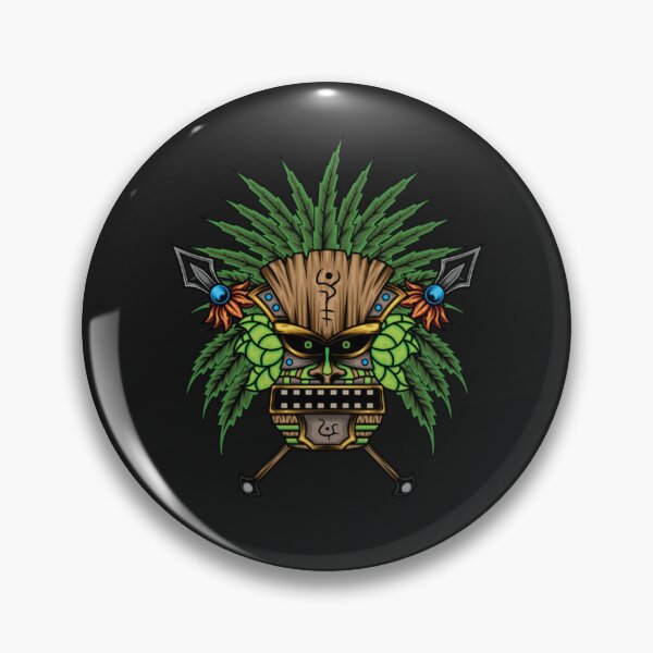Artikelvorschau, Tiki Tiki-Masken-Illustration entworfen und verkauft von Shirtmandudee.