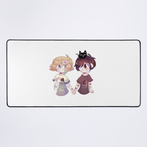 Item preview, Omori Basil Aubrey- Omori Mewo Sticker designed and sold by elsilk.