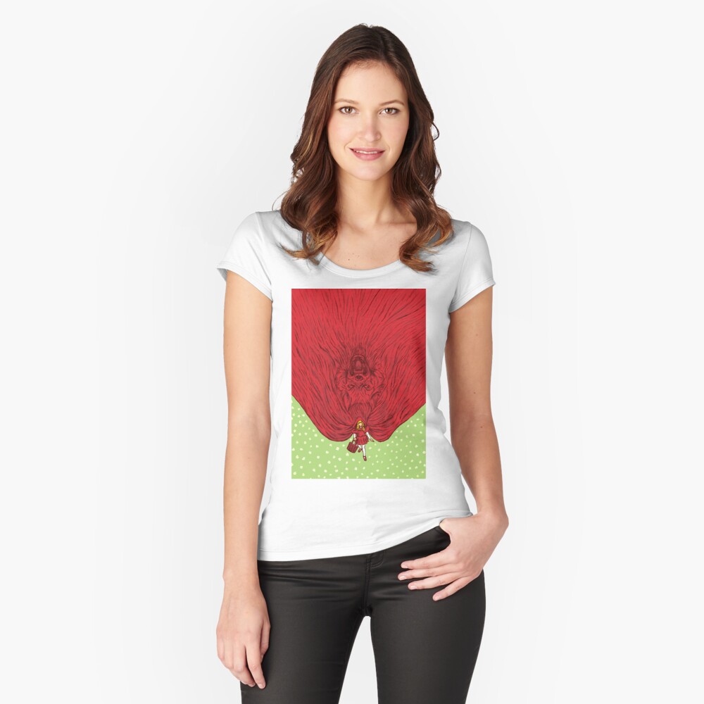 Item preview, Fitted Scoop T-Shirt designed and sold by nickv47.