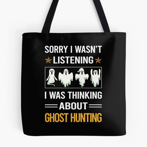 Item preview, Funny Listening Ghost Hunting Paranormal designed and sold by jiggleterrified.