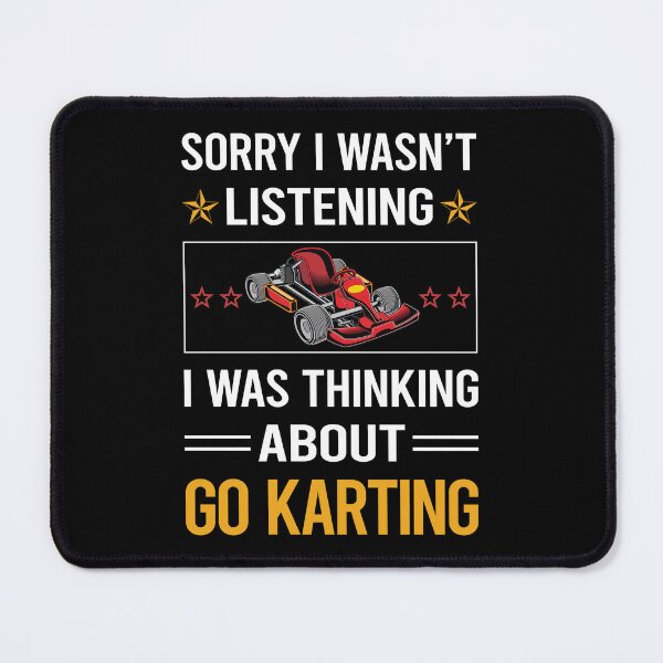 Item preview, Funny Listening Go Karting Kart designed and sold by jiggleterrified.