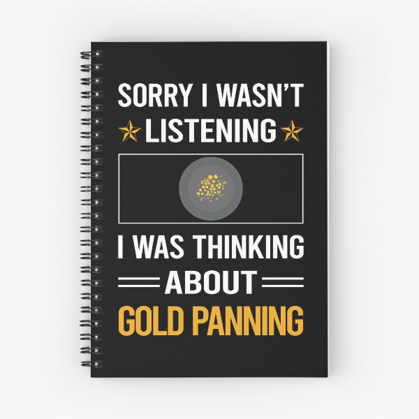 Item preview, Funny Listening Gold Panning Panner designed and sold by jiggleterrified.
