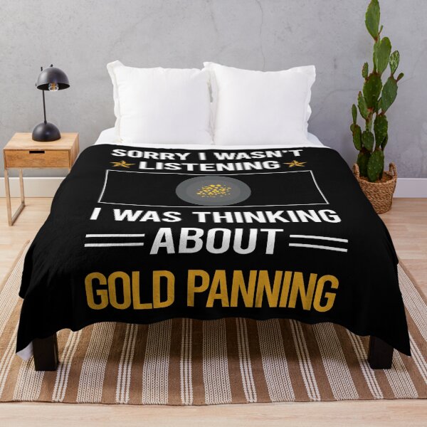 Item preview, Funny Listening Gold Panning Panner designed and sold by jiggleterrified.