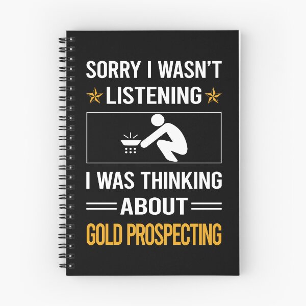 Item preview, Funny Listening Gold Prospecting designed and sold by jiggleterrified.