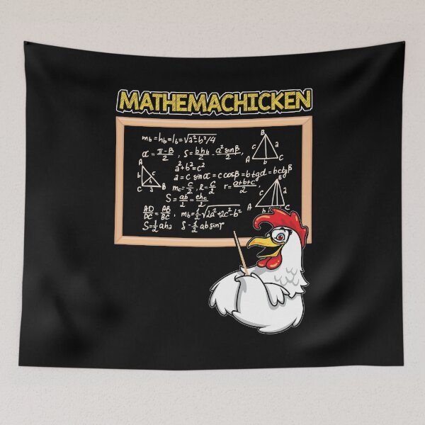 Item preview, Mathemachicken funny math teacher math lover designed and sold by Arneeeeee.